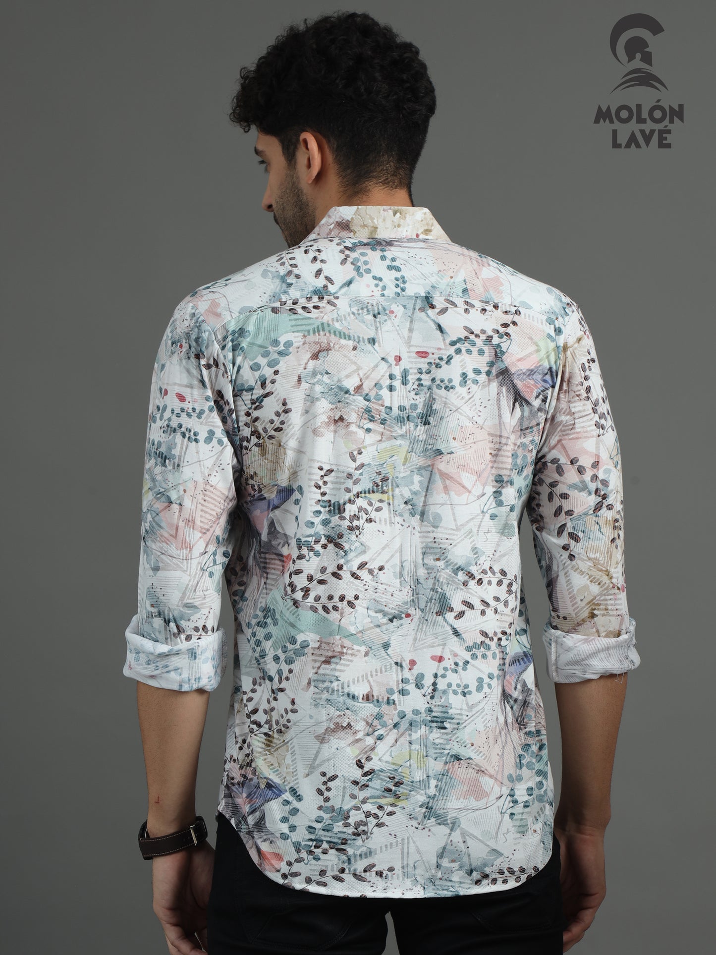 Floral Print Cotton Shirt